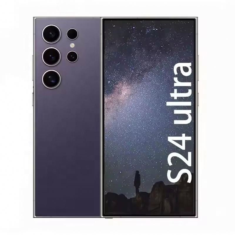 2024 New Cheap Price S24 Ultra 12GB+1TB 5G Android 12 Smartphone 6.8 big screen 6800mAh Battery Dual SIM Card Gaming Cell Phone